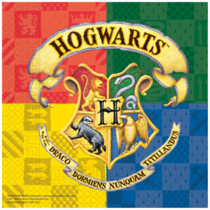 Harry Potter Hogwarts Houses servettpaket 20-pack 33x33 cm FSC