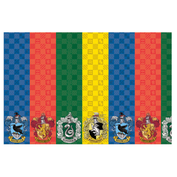 Harry Potter Gabbys Dockskåp Hogwarts Houses papper bordsduk 120x180 cm FSC