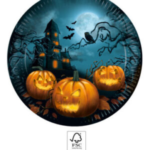 Halloween Sensations pappersassiett 8 st 23 cm FSC