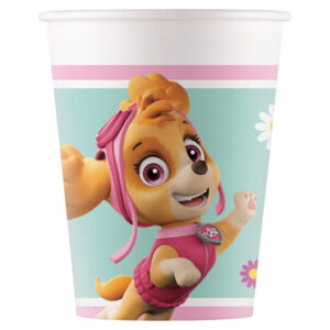 Paw Patrol Skye och Everest pappersmuggar 8 st 200 ml FSC