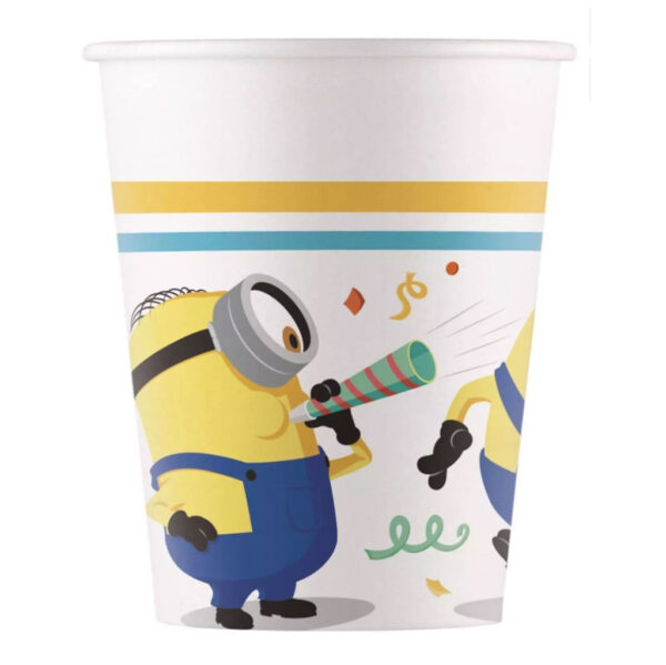 Minions The Rise of Gru pappersmuggar 8-pack 200 ml FSC