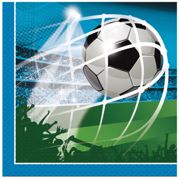 Fotbollsservetter 20-pack 33x33 cm FSC