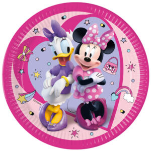 Disney Mimmi Pigg Junior pappersassiett 8 st 23 cm FSC