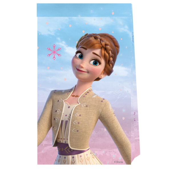 Disney Frozen Wind papperspåsar 4-pack FSC 22x13,5 cm