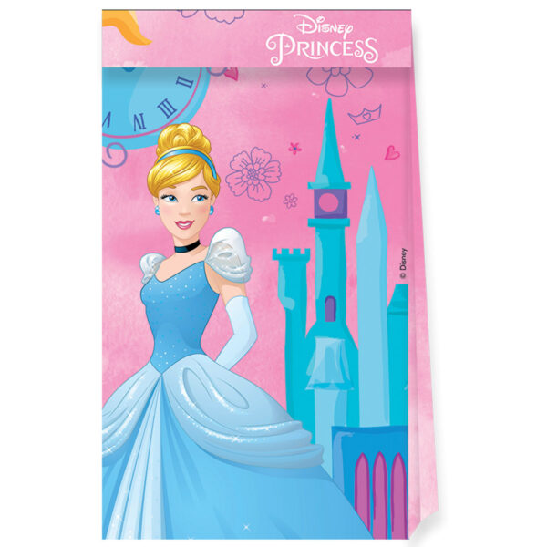 Disney Princess papperspåse 4-pack FSC 22x13,5 cm