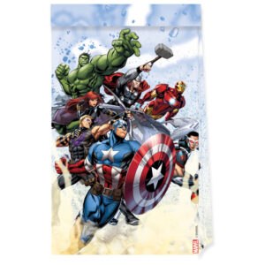 Avengers Infinity Stones 4-pack papperspåsar FSC