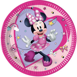 Disney Mimmi Pigg Junior pappersassiett 8 st 20 cm FSC