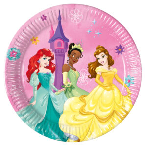 Disney Princess papperstallrikar 8 st 20 cm FSC