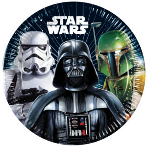 Star Wars Galaxy pappersassietter 8 st 20 cm FSC