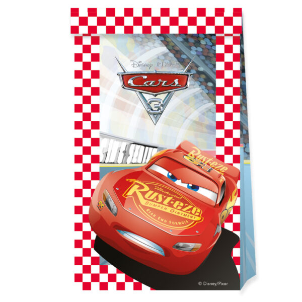Disney Bilar Arena Race papperspåsar 4-pack FSC