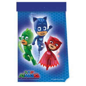 PJ Masks Trio 4-pack papperspåsar FSC