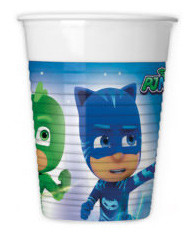 PJ Masks Trio plastmuggset 8-pack 200 ml