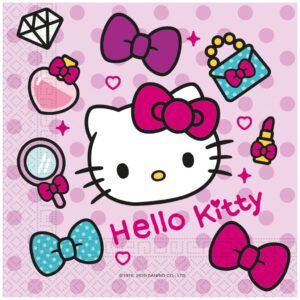 Hello Kitty servetter 20 st 33x33 cm
