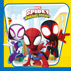 Spindelmannen Spidey servetter 20 st 33x33 cm FSC