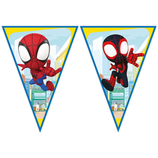 Spindelmannen Spidey flaggspel FSC 2,3 m