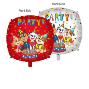 Paw Patrol dubbelsidig folieballong 46 cm