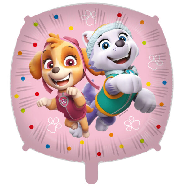 Paw Patrol Skye och Everest folieballong 46 cm