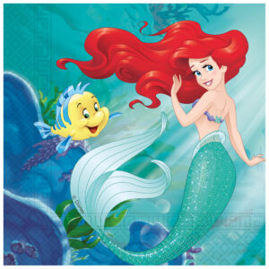 Disney Princess Ariel Curious servett, 20-pack 33x33 cm FSC