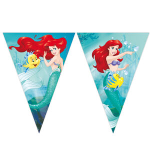 Disney Princess Ariel nyfiken banderoll girlang FSC 2,3 m