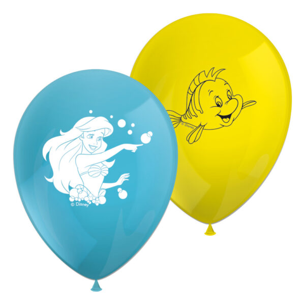 Disney Princess Ariel Curious ballonger, 8-pack