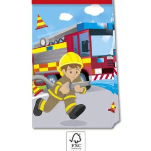 Fireman Rescue papperspåse 4-pack FSC