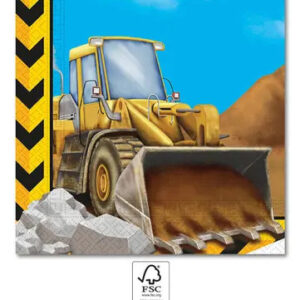 Construction Grabber servetter 20 st 33x33 cm FSC