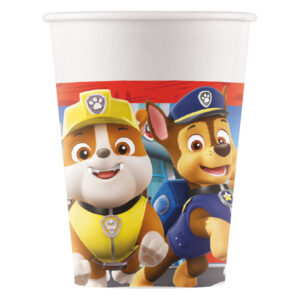 Paw Patrol Rescue Heroes pappersmuggar 8 st 200 ml FSC