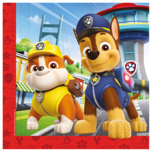 Paw Patrol Rescue Heroes servetter 20 st 33x33 cm FSC