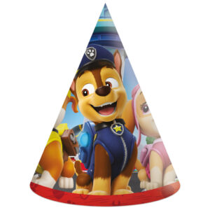 Paw Patrol Rescue Heroes partyhatt, chako 6 st FSC