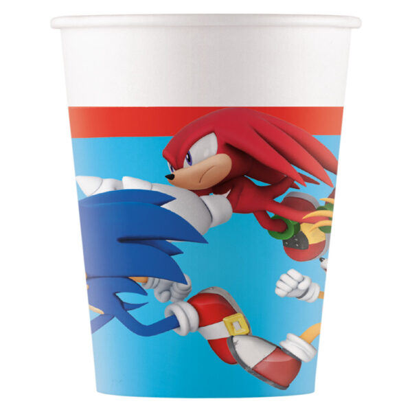 Sonic the Hedgehog Sega pappersmuggar 8-pack 200 ml FSC