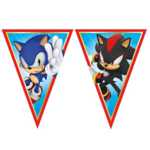 Sonic the Hedgehog Sega Banner Girlang FSC 2,3 m
