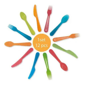 Colour 12-delars bestickset