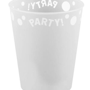 Party White micro premium plastmugg 250 ml
