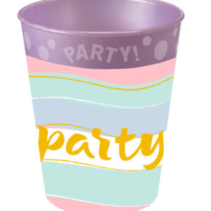 Colour Elegant Party micro premium plastmugg 250 ml