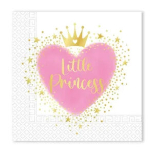 Princess Little Princess servetter 20 st 33x33 cm FSC