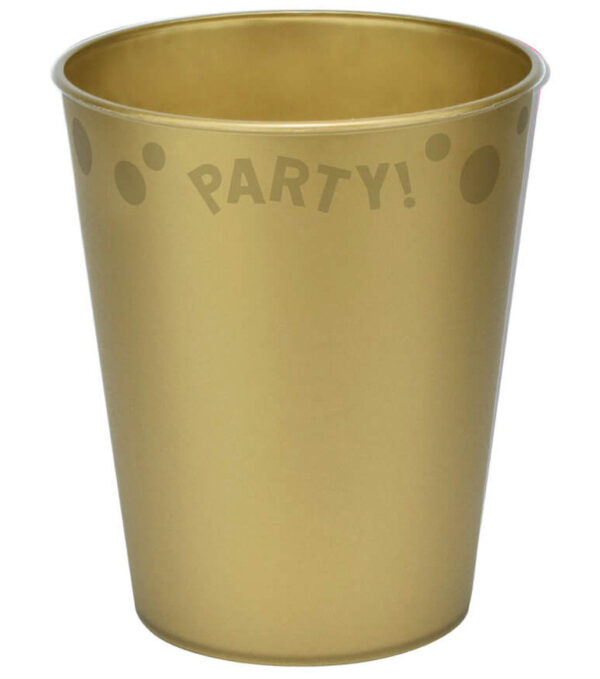 Party Gold Gold Micro Premium mugg 250 ml