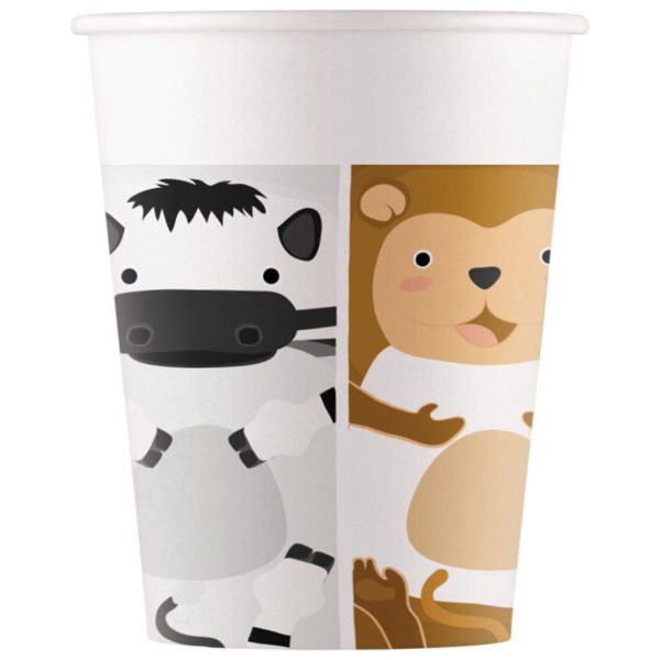 Animals Zoo pappersmuggar 8-pack 200 ml FSC