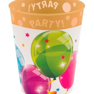 Balloon Sparkling micro premium plastmugg set om 4 stycken 250 ml