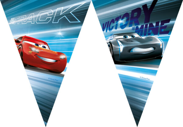 Disney Cars Victory Is Mine flaggspel 2,3 m FSC