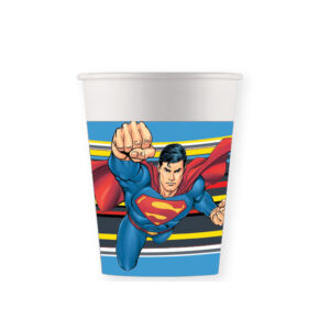 Superman Krypton pappersmugg 8 st 200 ml FSC