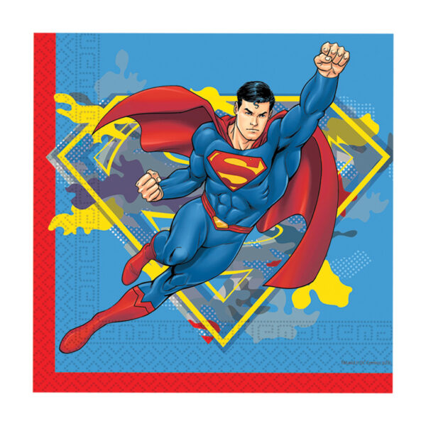 Superman Krypton 20-pack servetter 33x33 cm FSC