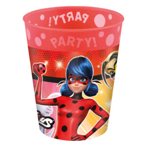 Miraculous Ladybug Hero micro premium plastmuggset 4 st 250 ml