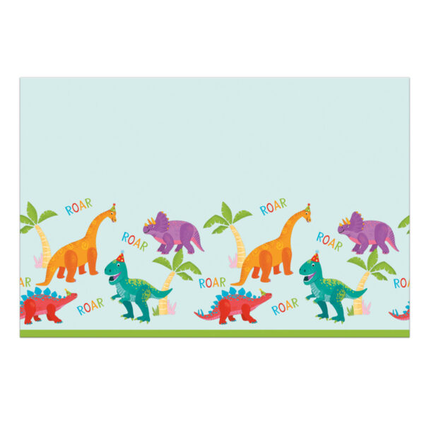 Dinosaur Party bordsduk 120x180 cm
