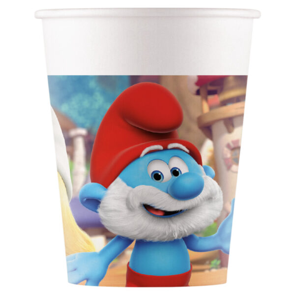 Smurfs Joyful 8-pack pappersmuggar 200 ml FSC