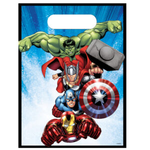 Avengers Evergreen plastpresentpåse, 6 st