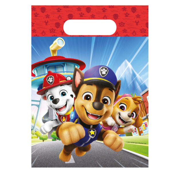 PAW Patrol Rescue Heroes presentpåsar, 6-pack