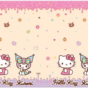 Hello Kitty Kuromi plastduk 120x180 cm