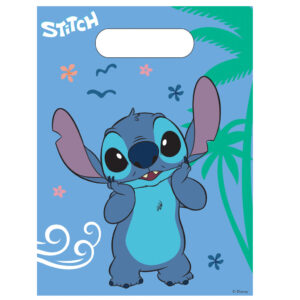 Disney Lilo and Stitch Angel plastpresentpåsar 6 st