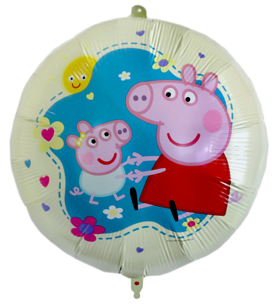 Greta gris med kärlek folieballong 46 cm