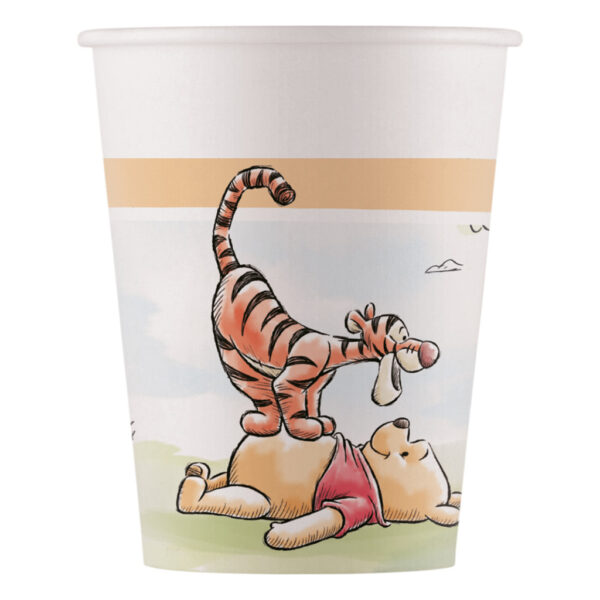 Disney Winnie the Pooh Loves Nature pappersmuggar 8-pack 200 ml FSC